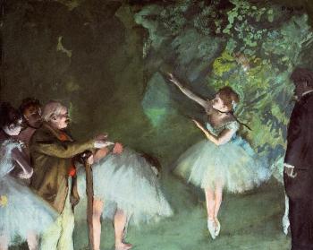 Edgar Degas : Ballet Rehearsal II